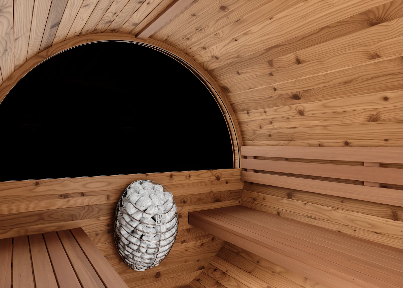 Chillfire Little Buffalo 6 Window sauna, view 9
