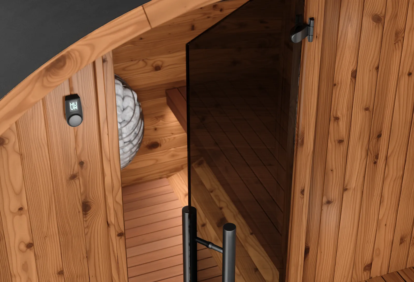 Chillfire Mulberry 4 Porch Window sauna, view 8