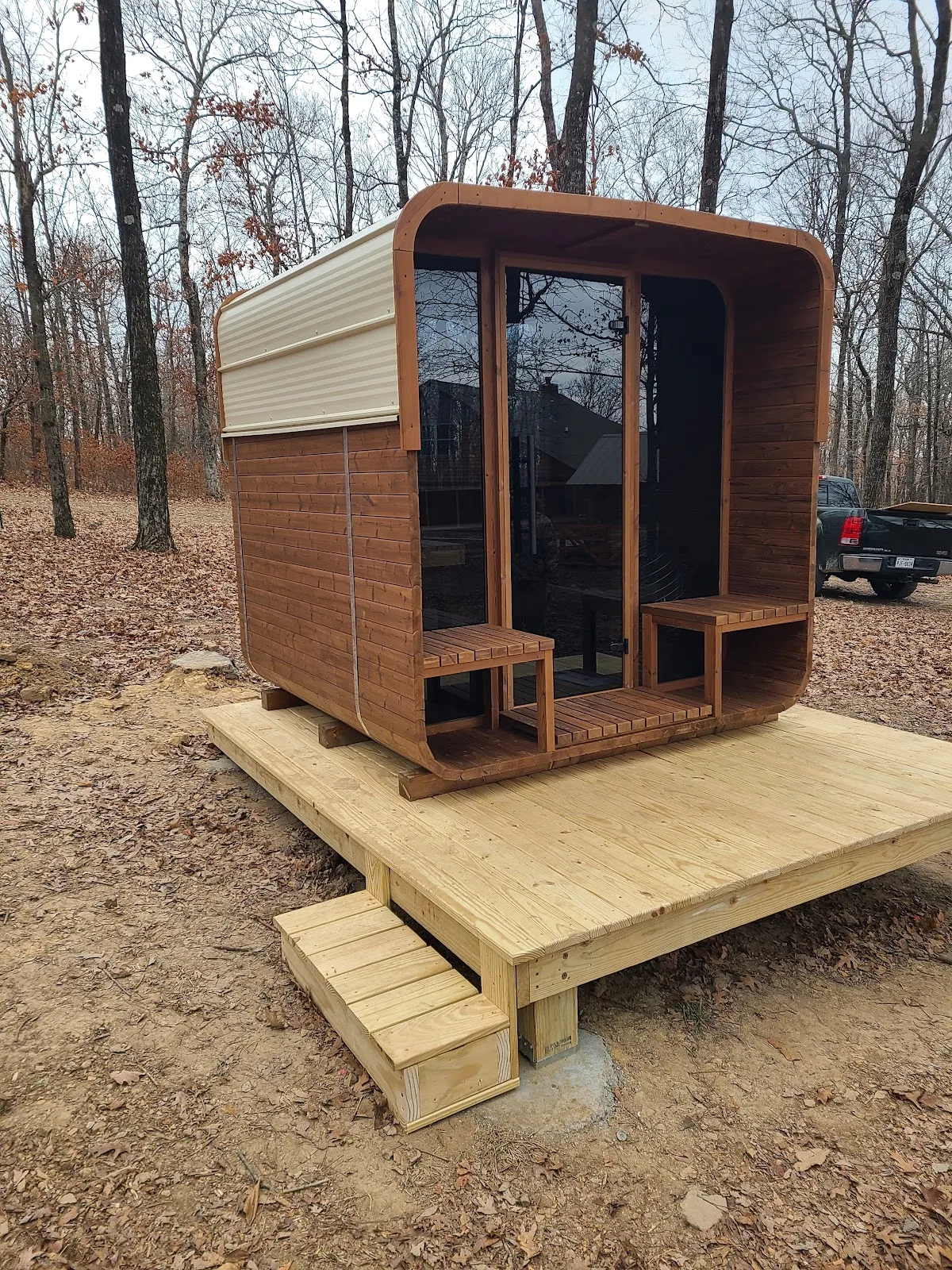 Chillfire Lost Valley M Window sauna, view 5