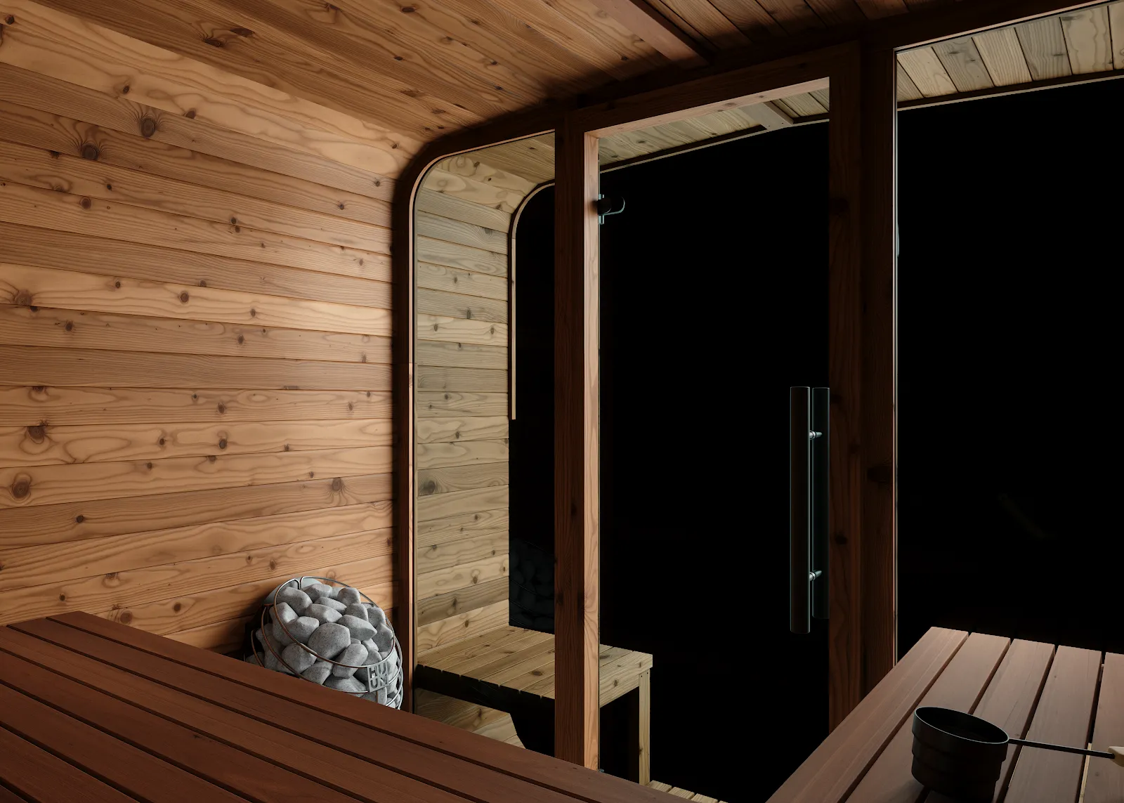 Chillfire Lost Valley M sauna, view 5