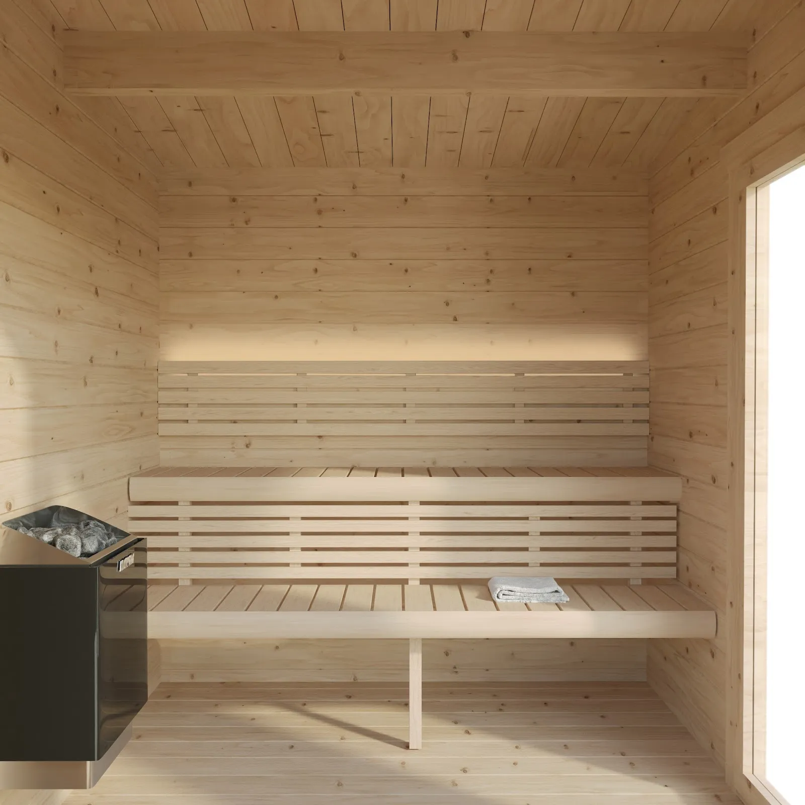 Chillfire Big Piney 6 Porch sauna, view 7
