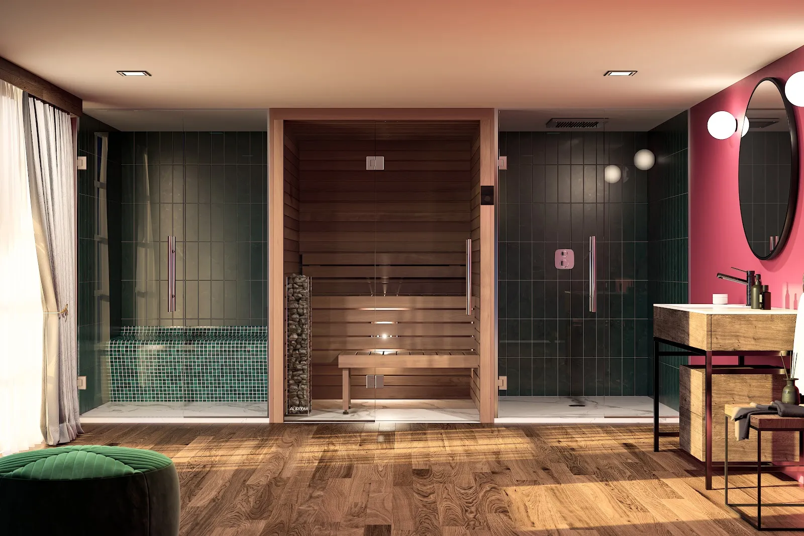 Chillfire Pinnacle Thermo L sauna, view 6