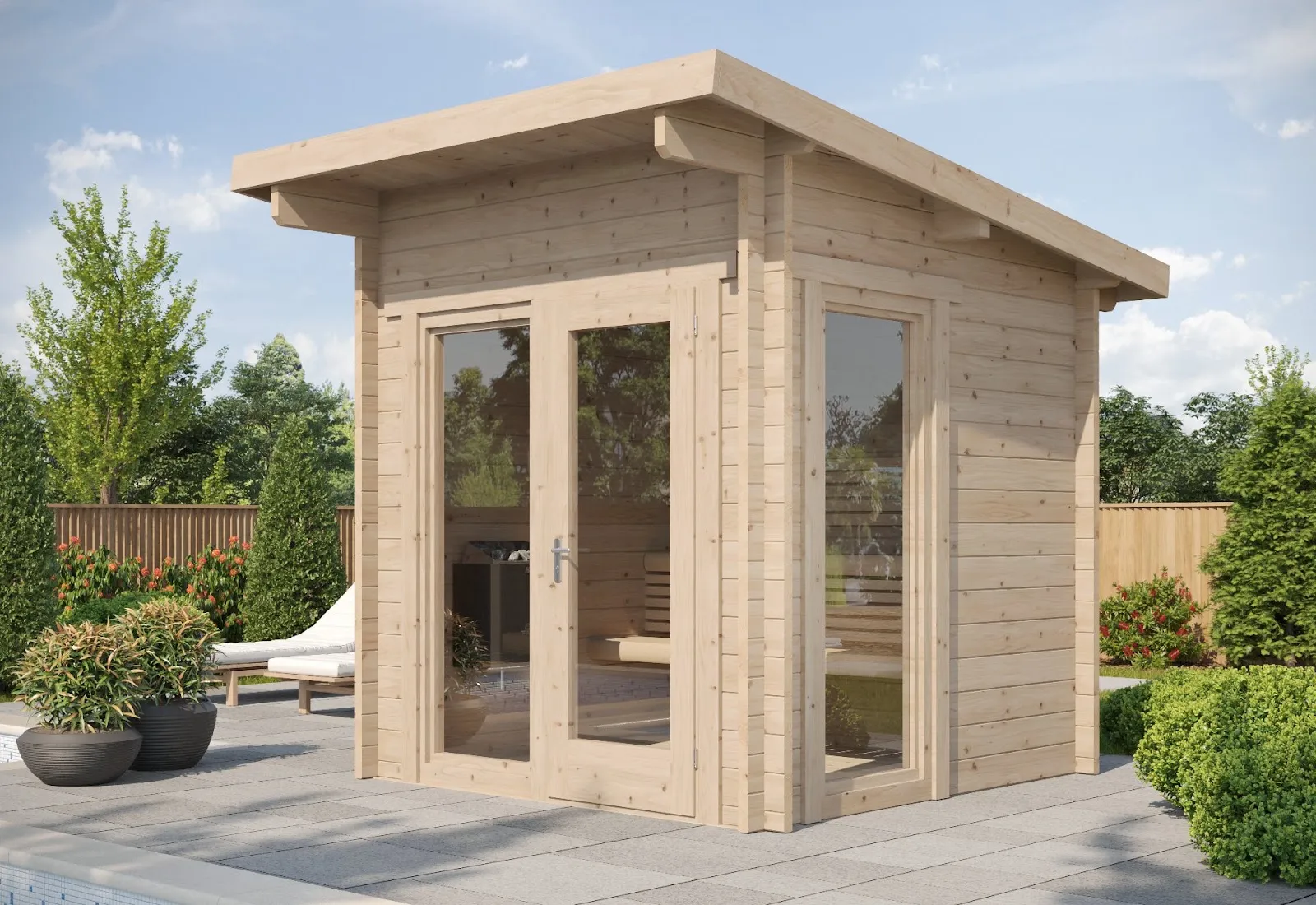 Chillfire Big Piney 6 Porch sauna, view 8