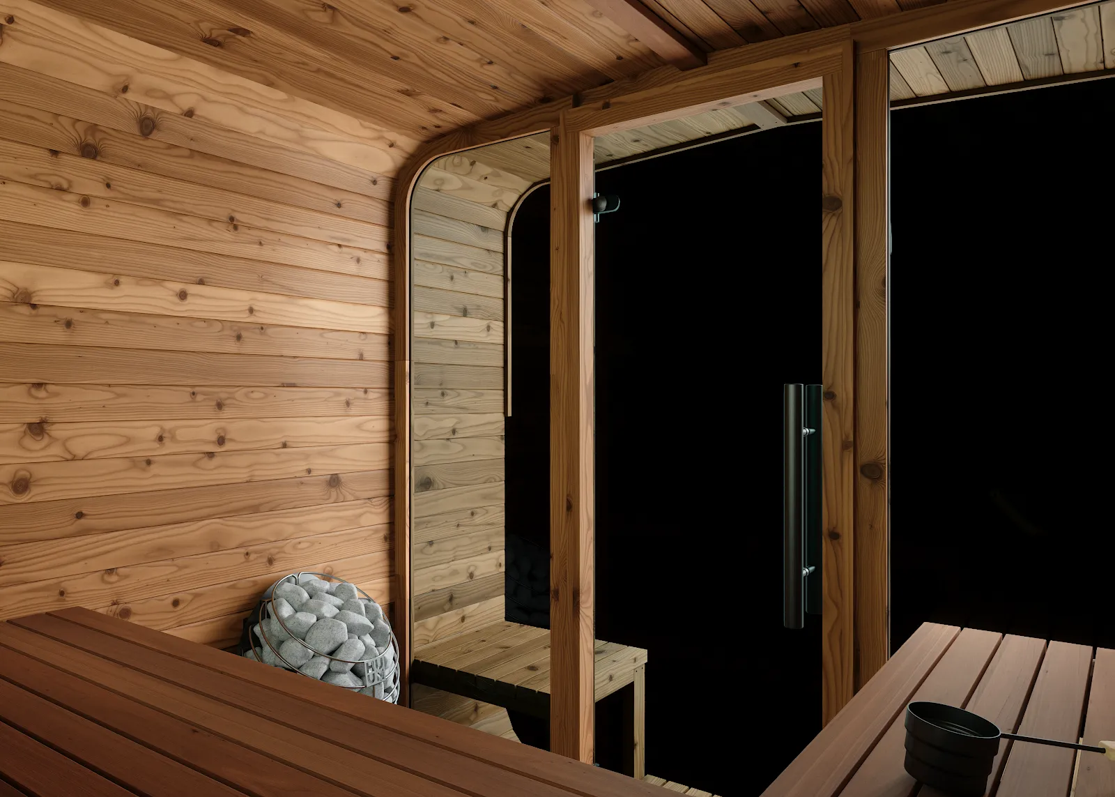 Chillfire Lost Valley M Window sauna, view 9
