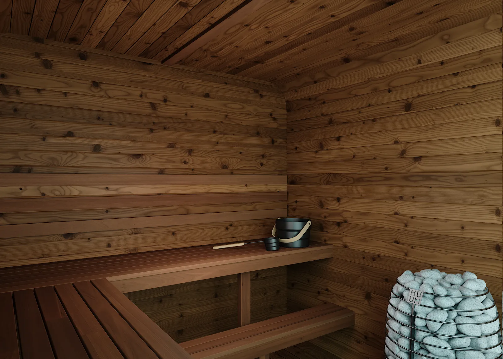 Chillfire Lost Valley L sauna, view 4
