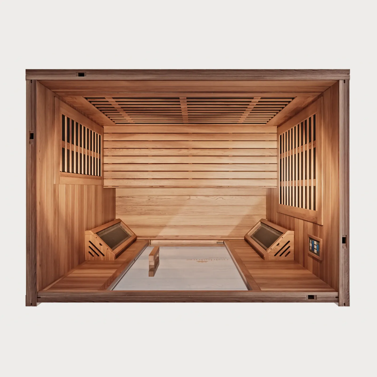 Chillfire Sylamore sauna, layout drawing 2