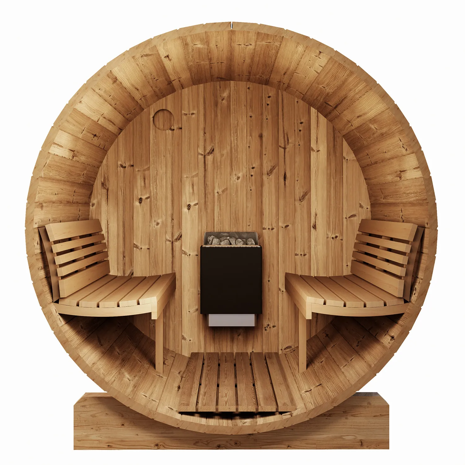 Chillfire Kessler 4 sauna, layout drawing 1