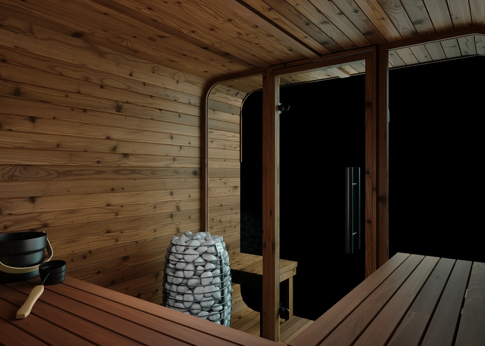 Chillfire Lost Valley L sauna, view 5