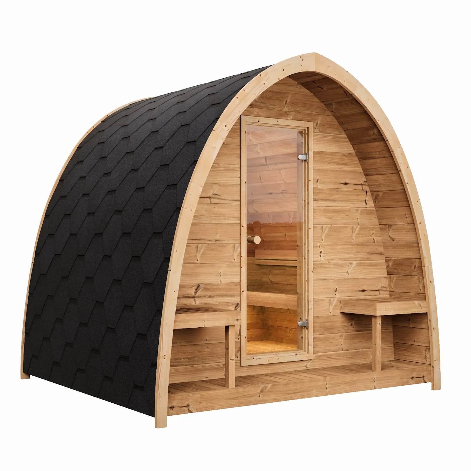 Chillfire Big Piney 6 Terrace sauna, view 2