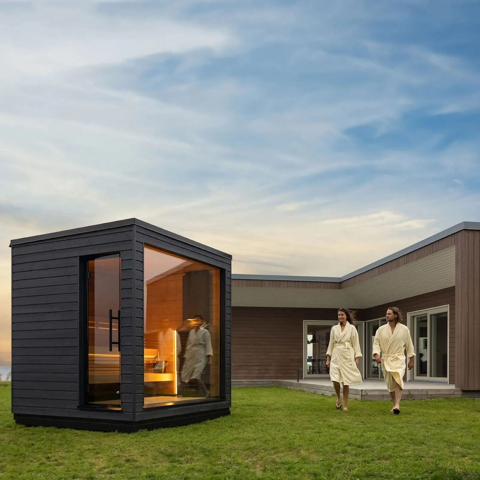 Chillfire Big Piney 5 Assembled sauna, view 3