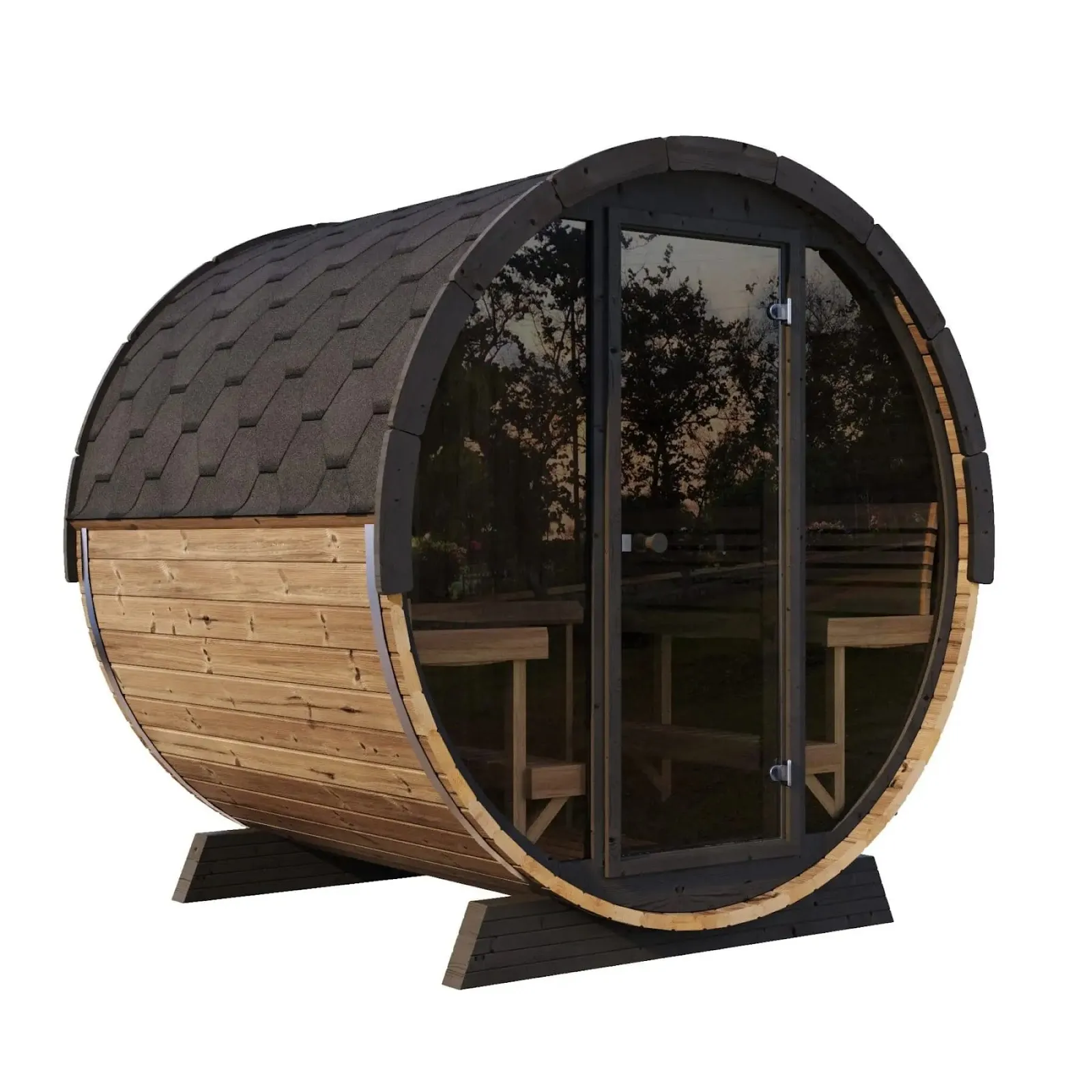 Chillfire War Eagle 6 sauna, exterior