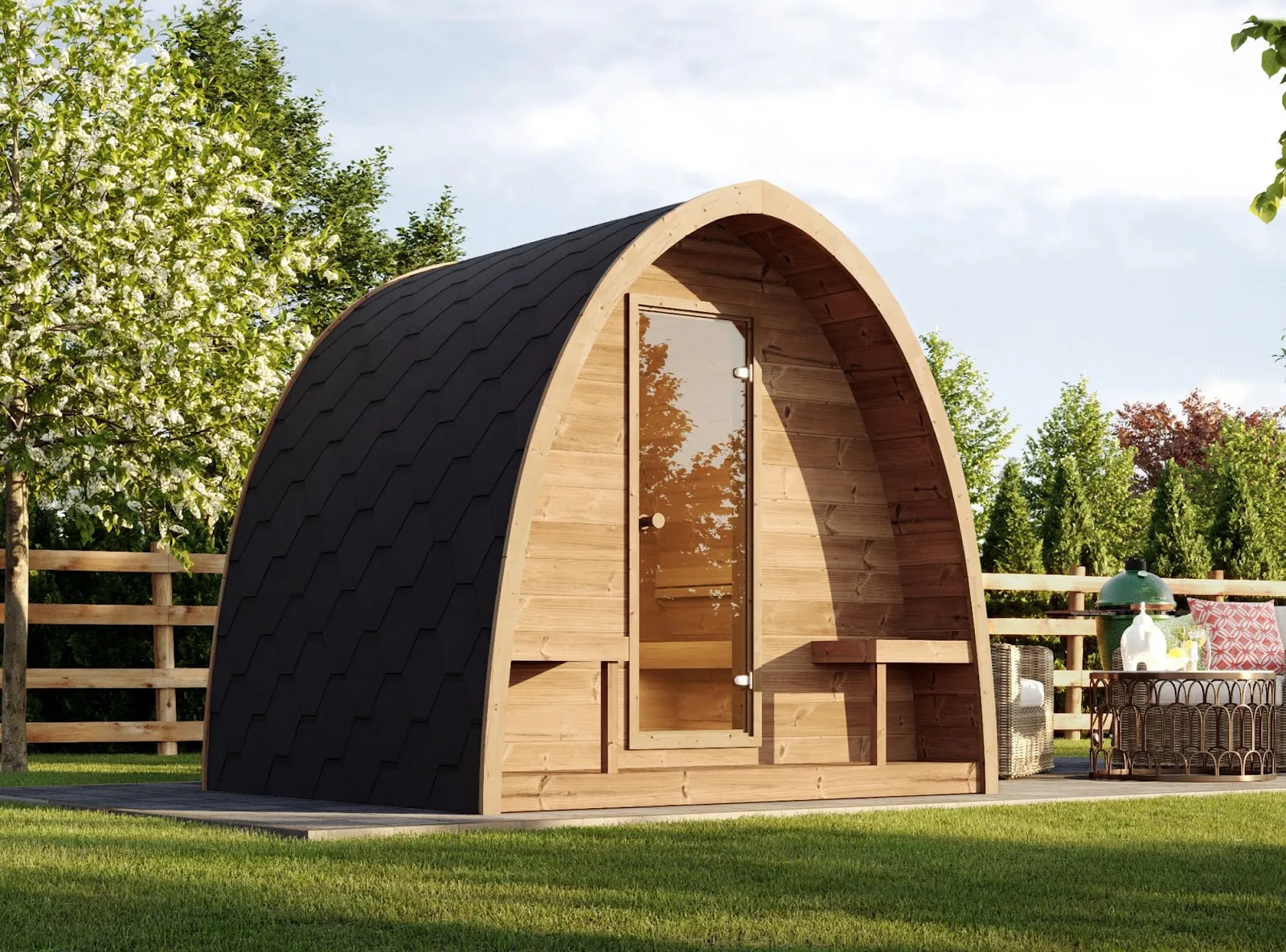 Chillfire Big Piney 6 Terrace sauna, view 6