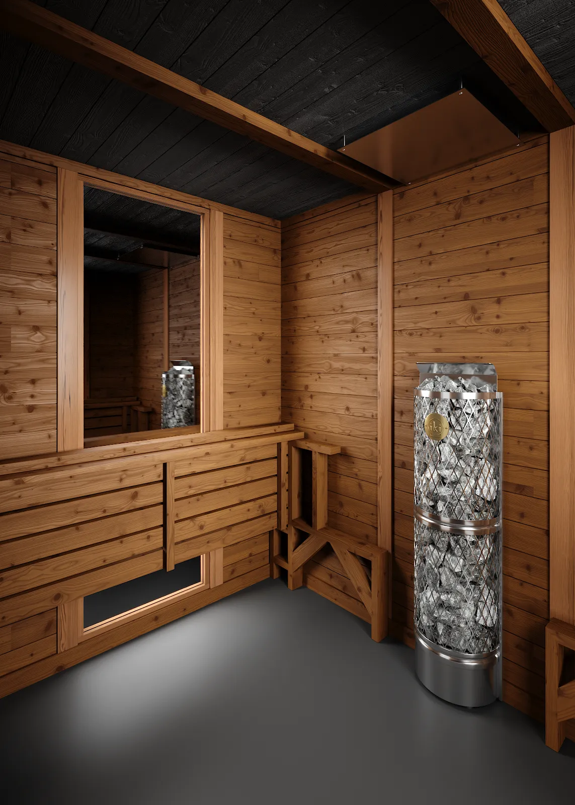 Chillfire Back 40 Traditional M sauna, view 6