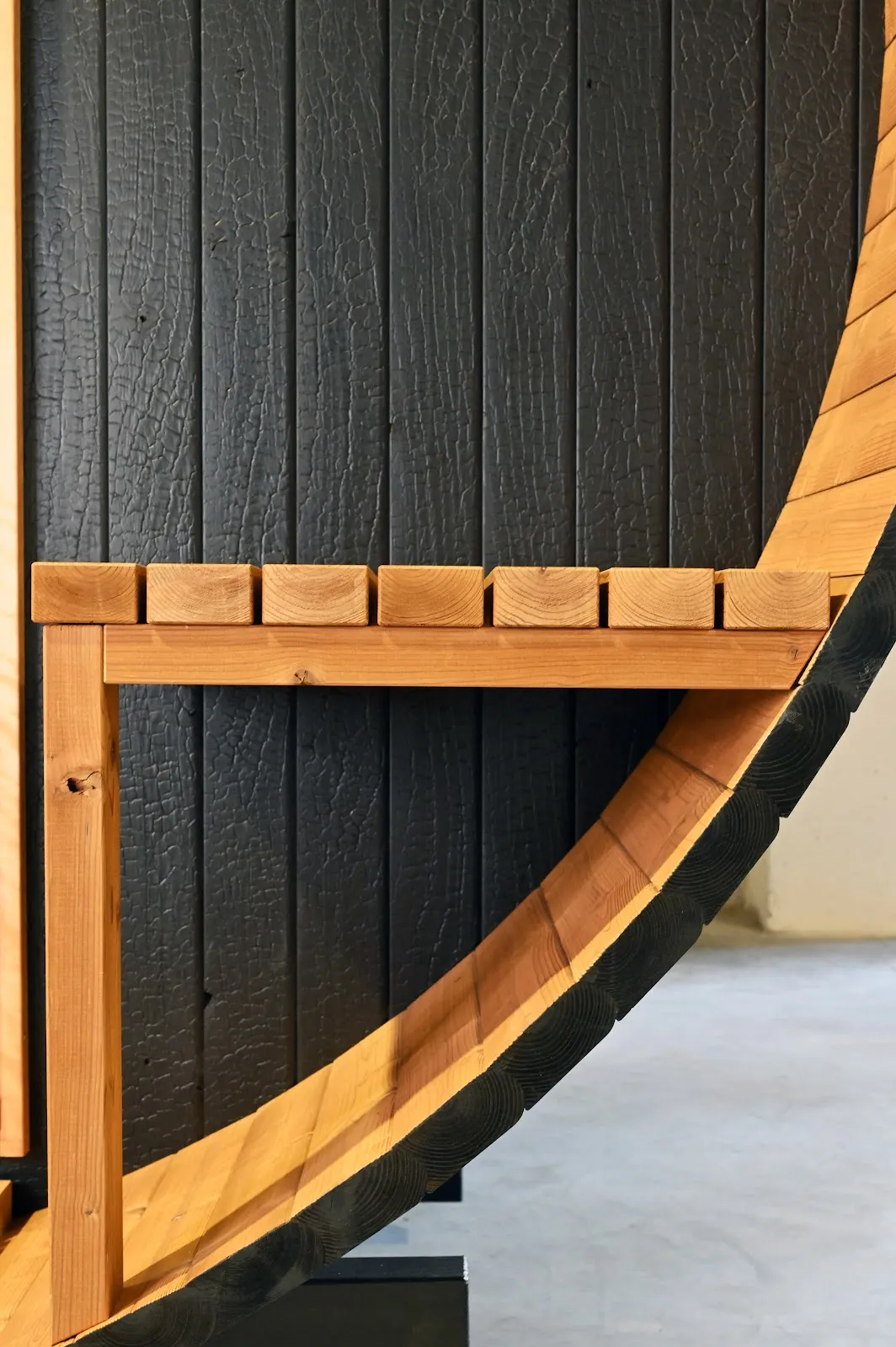 Chillfire Mulberry Black 4 Porch Window sauna, view 2