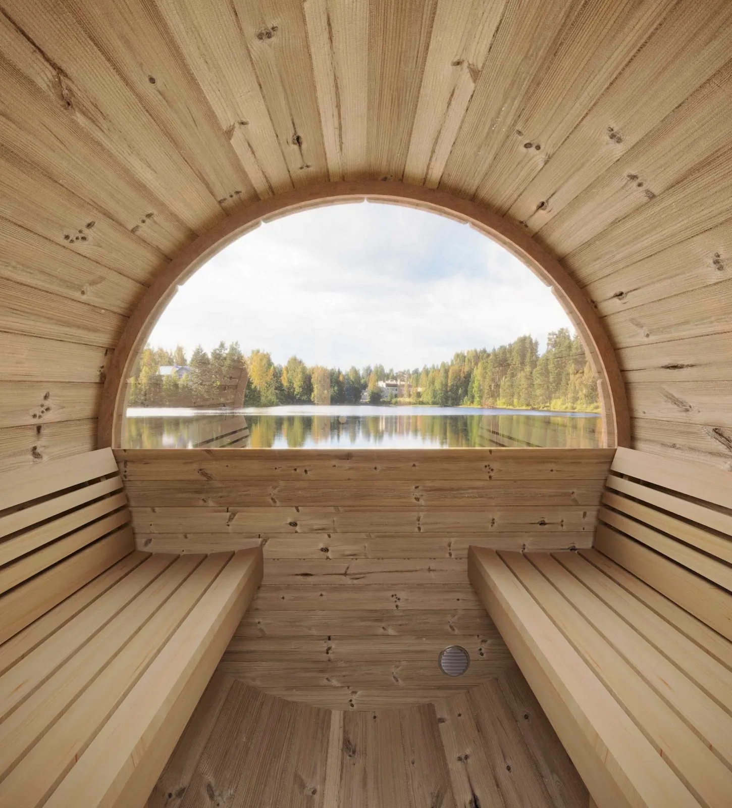 Chillfire Kessler 6 Rear Window sauna, view 5