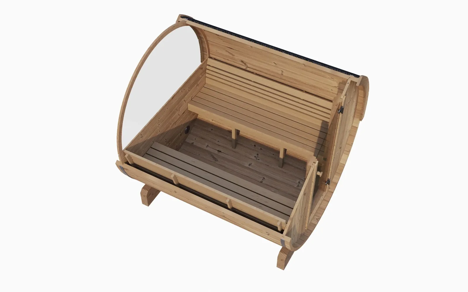 Chillfire Kessler 6 Rear Window sauna, view 4