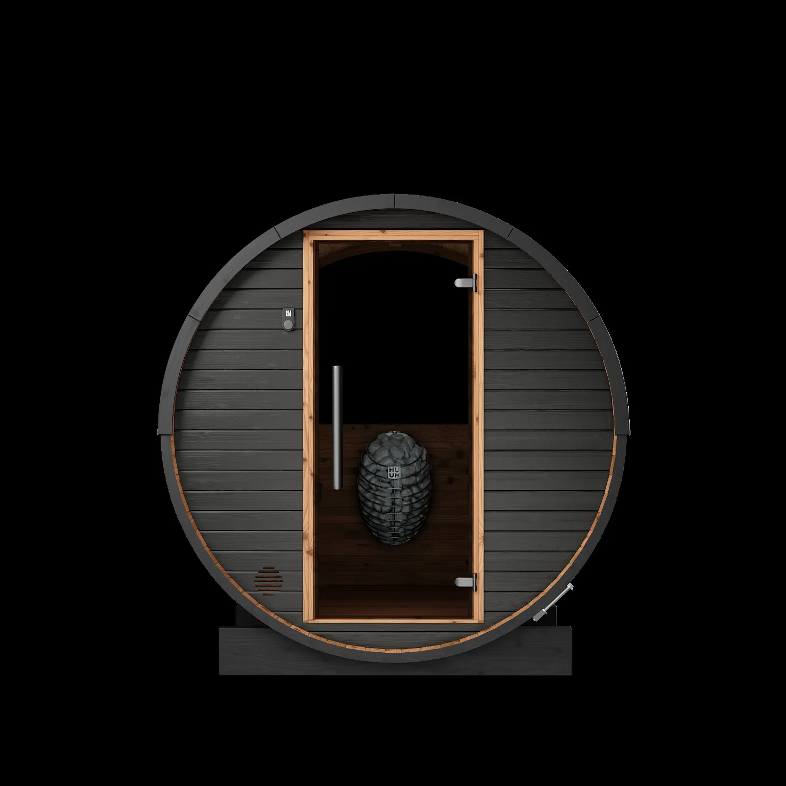 Chillfire Little Buffalo Black 4 Window sauna, photo 1 of 9