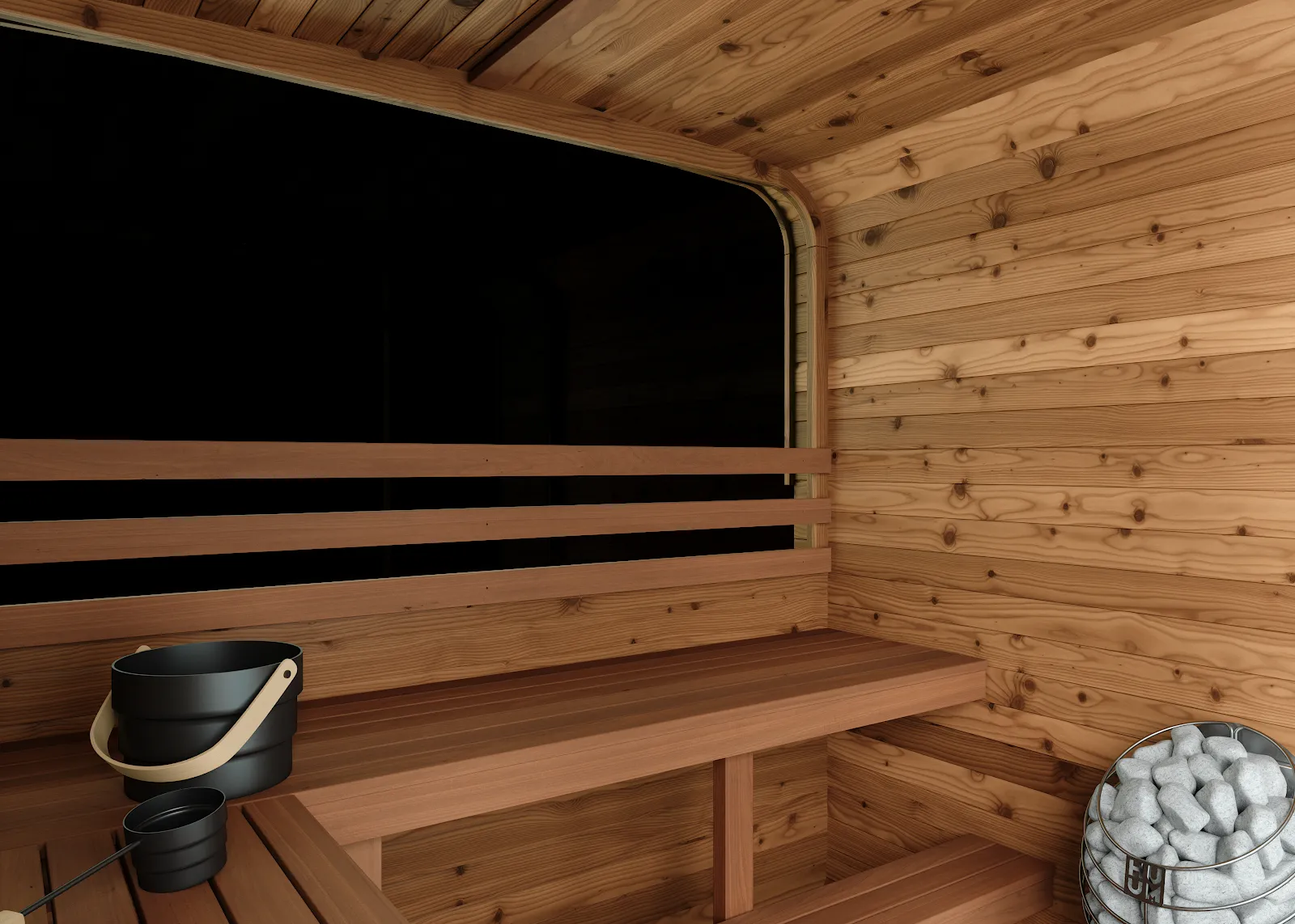 Chillfire Lost Valley M Window sauna, view 8