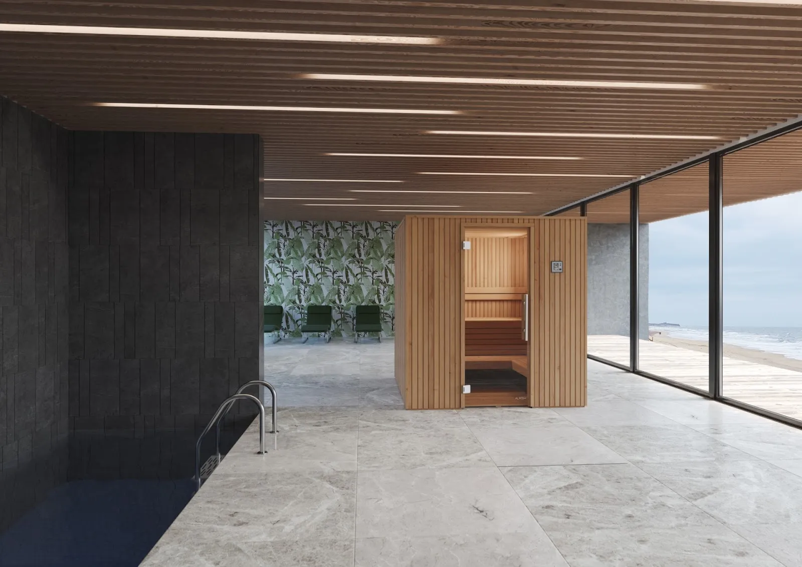 Chillfire Caddo sauna, view 6