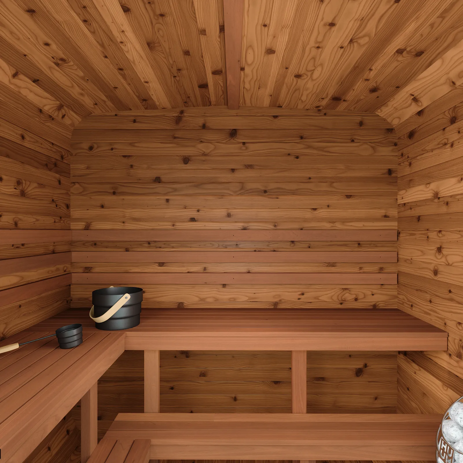 Chillfire Lost Valley M sauna, view 2